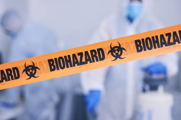 Professional Biohazard technician working in Huron, OH